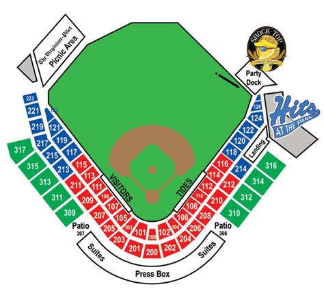 Harbor Park Norfolk Seating Chart
