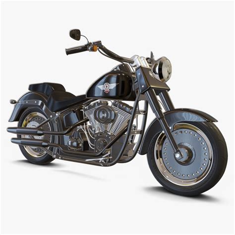 Harley Davidson Fat Boy 3d Printable File Free