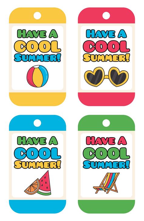 Have A Cool Summer Free Printable