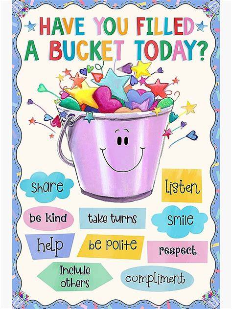 Have You Filled A Bucket Today Printable Book