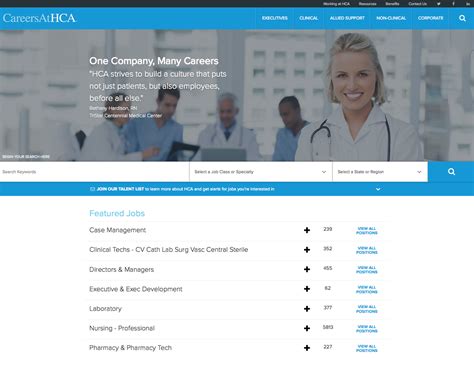 Hca Career Search