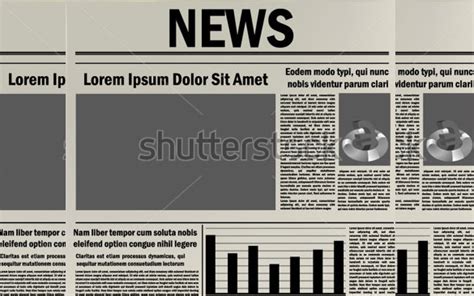 Headline Newspaper Template