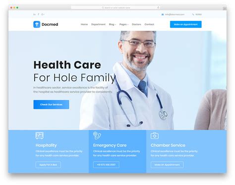 Healthcare Website Template
