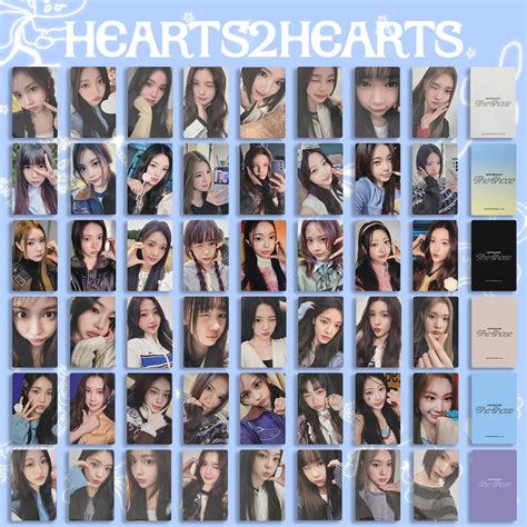 Hearts2hearts Photocard Template