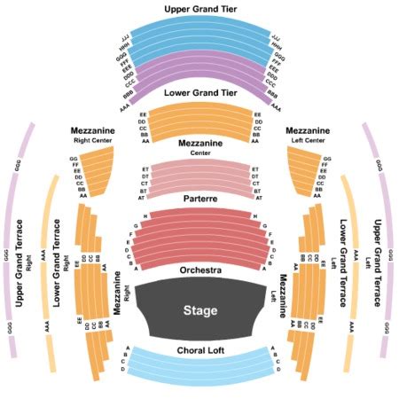 Helzberg Hall Seating Chart