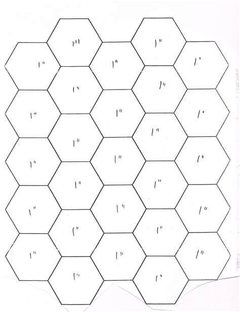 Hexagon Template Quilting