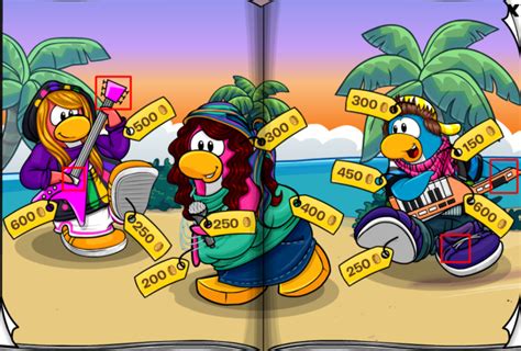 Hidden Items June Catalogue Club Penguin Rewritten