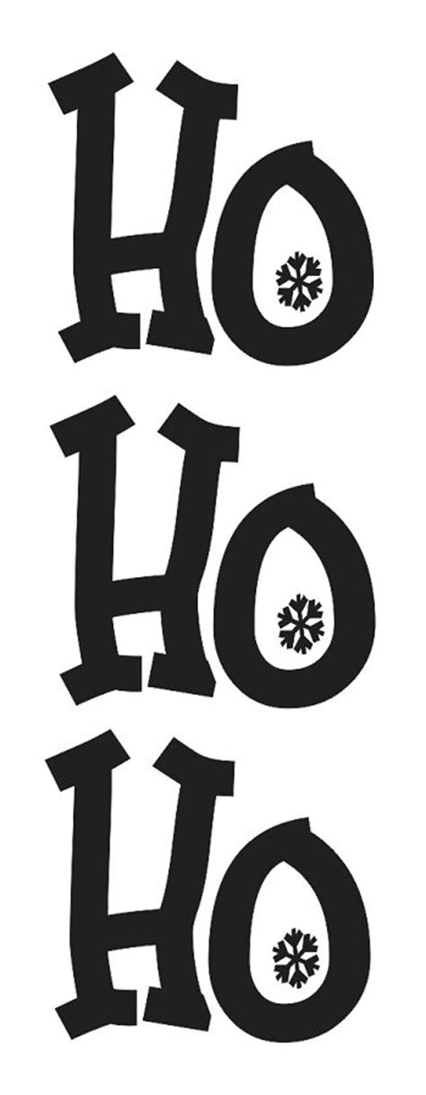 Ho Ho Ho Printable