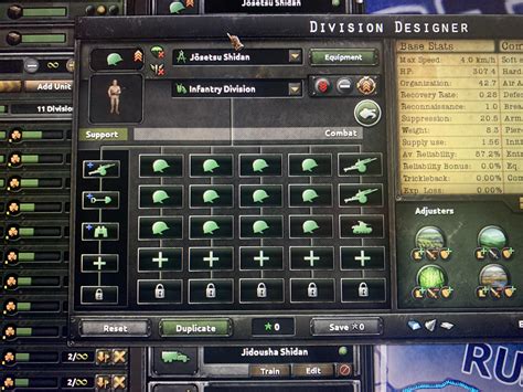 Hoi 4 Division Template