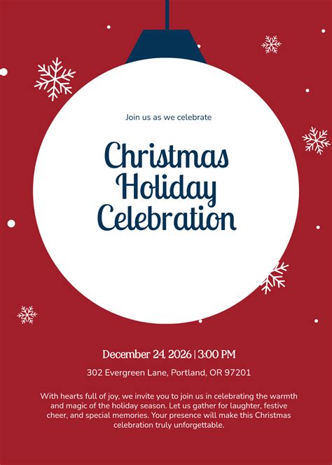 Holiday Invite Templates