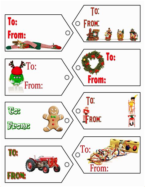 Holiday Labels Template