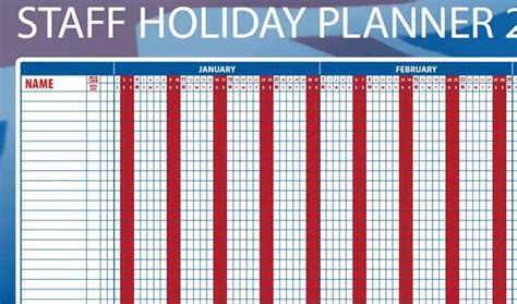 Holiday Planner Template