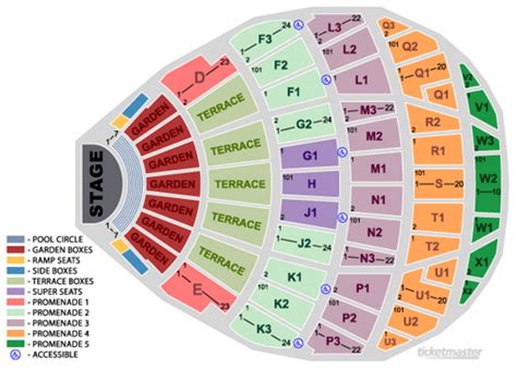 Hollywood Bowl Seating Chart View