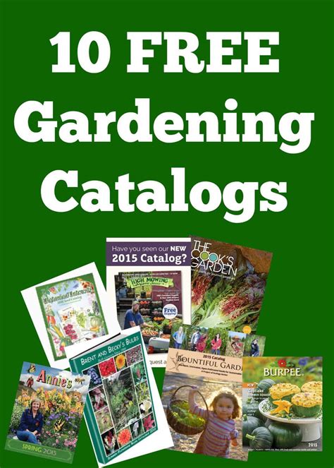 Home And Garden Catalogs By Mail