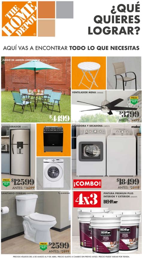 Home Depot Catalogo En Linea