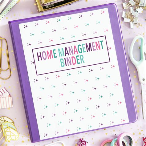 Home Management Binder Printables