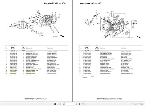 Honda Catalog Parts