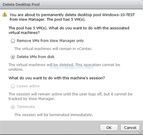 Horizon 7.4 Catalog Desktop Pool Id Stuck