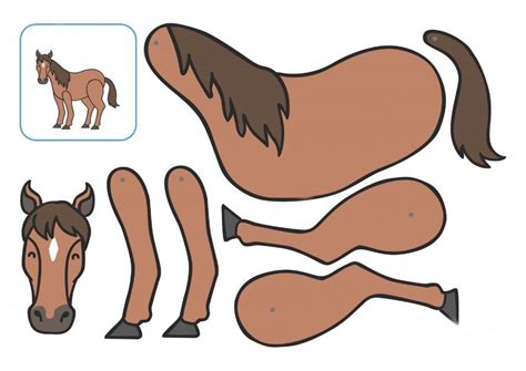 Horse Cut Out Template