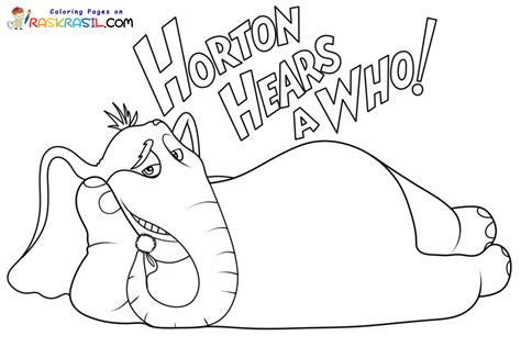 Horton Hears A Who Printables