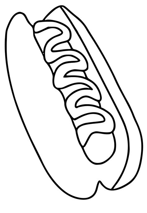 Hot Dog Printable