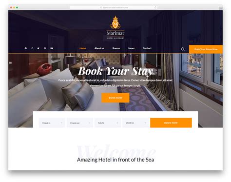 Hotel Website Templates