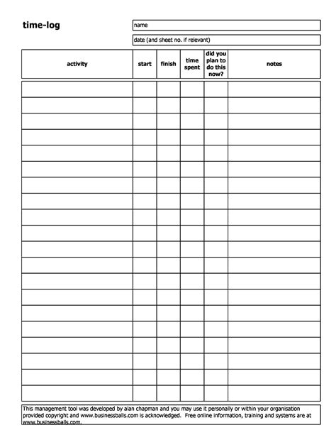 Hours Tracking Template