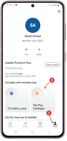 How Do I Access The Audible Plus Catalog