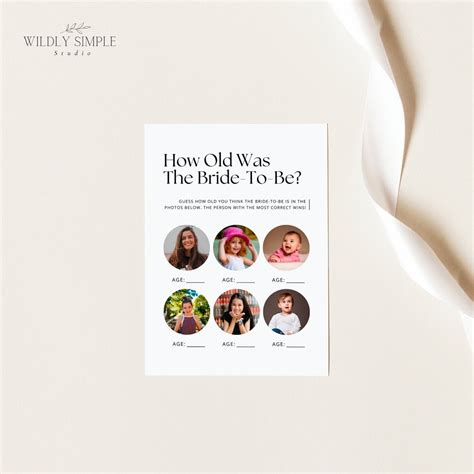 How Old Was The Bride To Be Template