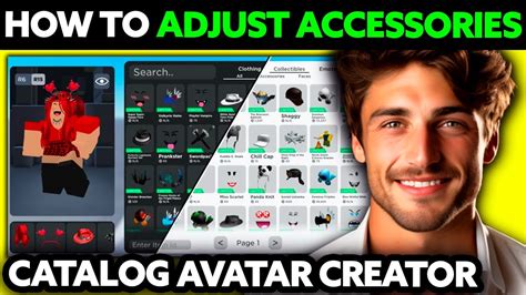 How To Adjust Accessories In Catalog Avatar Creator