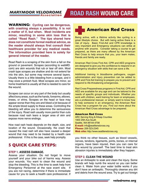 How To Care For Road Rash