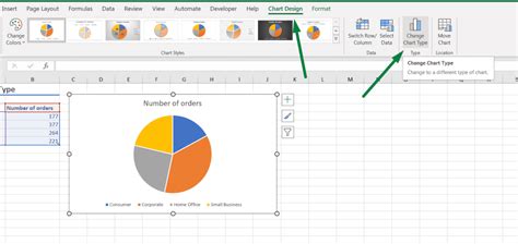 How To Change Chart Type In Excel