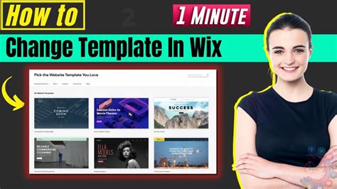 How To Change Template On Wix Site