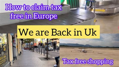 How To Claim Tax Free Shopping Uk