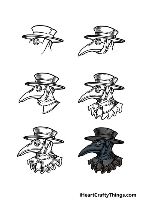 How To Draw A Plague Doctor