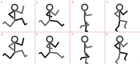 How To Draw A Stickman Running