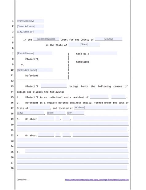 How To File A Libel Lawsuit In New York Template