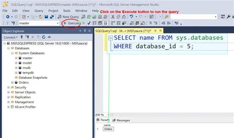 How To Find Catalog Name In Sql Server