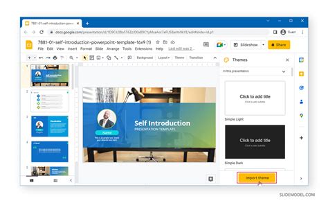 How To Import Powerpoint Template To Google Slides