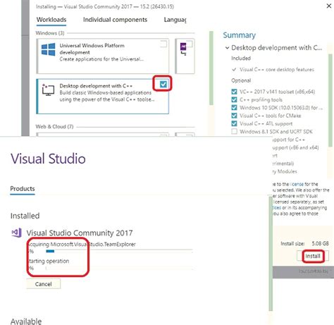 How To Install Visual C++ Template In Visual Studio 2017