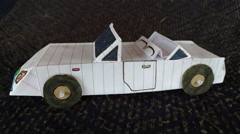 How To Make A Paper Car