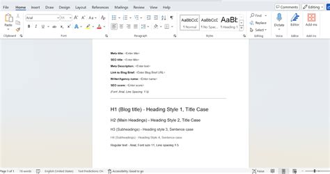How To Make A Template In Word