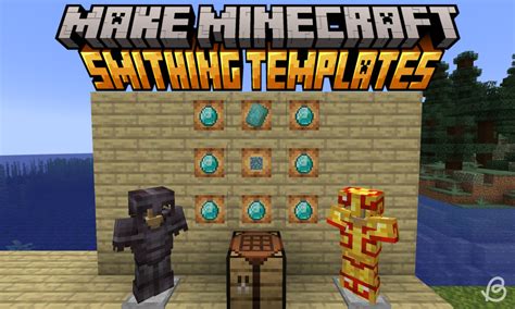 How To Make Smithing Template Minecraft