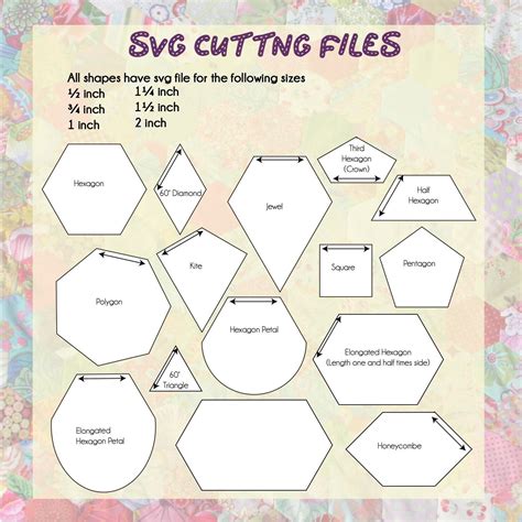 How To Make Your Own English Paper Piecing Templates