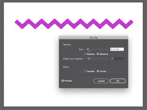 How To Make Zig Zag Line Using Chart Paper 4x4