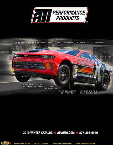 How To Read A Catalog Page Racing