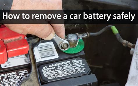 How To Remove Car Battery