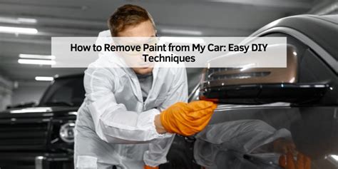 How To Remove Pitch From Car