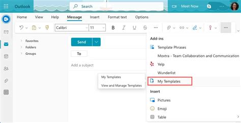 How To Set Up An Email Template In Hotmail