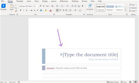 How To Use A Custom Template In Word
